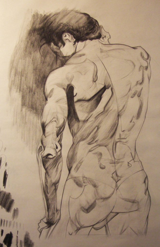 male nude study ayla marika